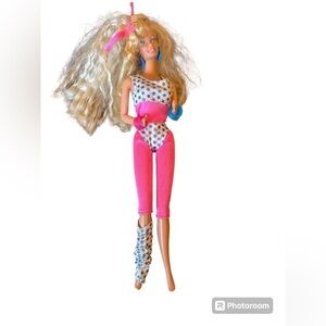 Barbie Vintage All Stars Aerobics Star As is doll stamped 1966